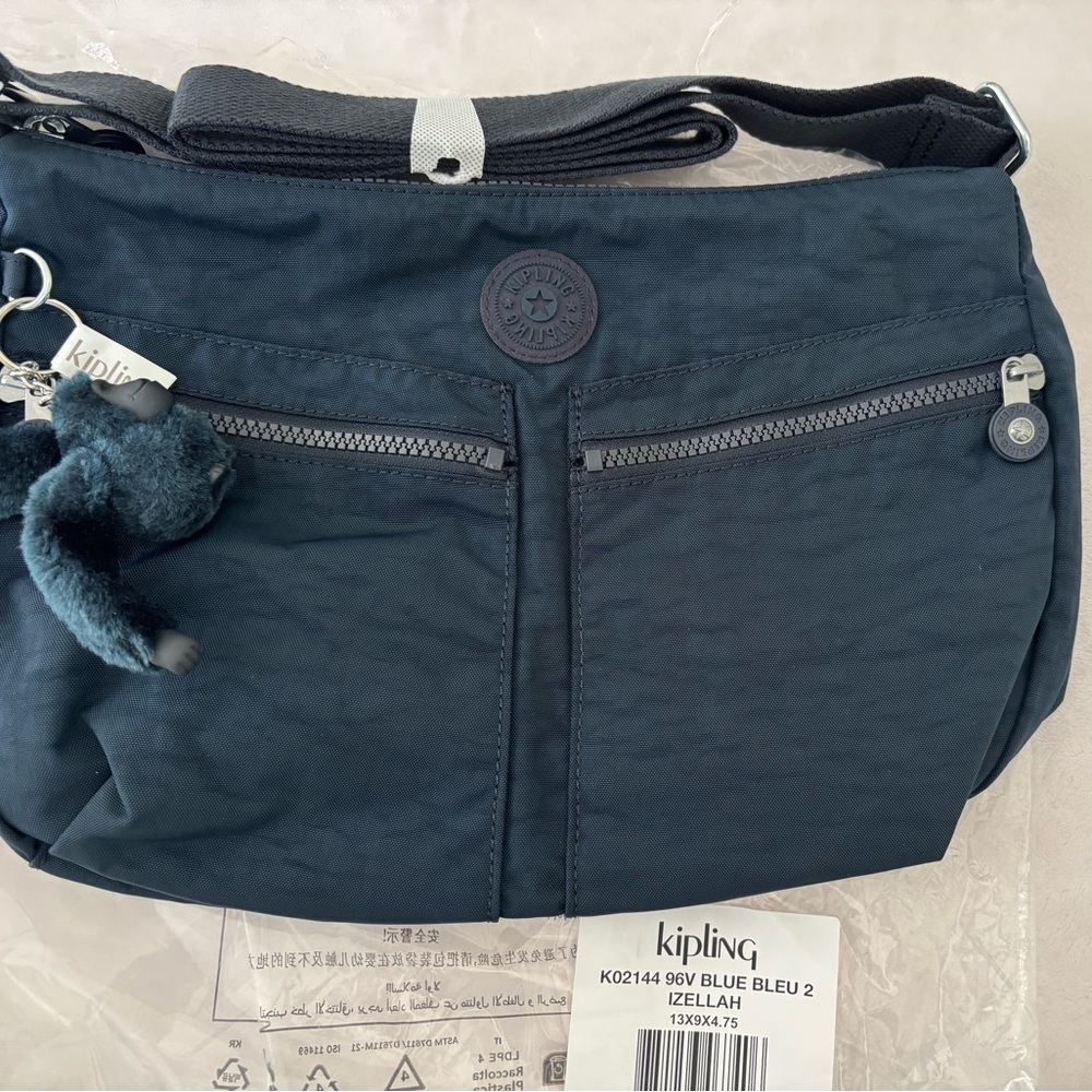 Kipling Izeliah Dark Blue Crossbody Bag